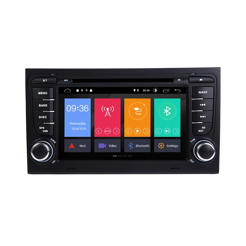 Автомобильный радиоприемник DSP IPS 2 din Android 10 DVD-проигрыватель для Audi A4 B6 B7 S4 RS4 SEAT Exeo