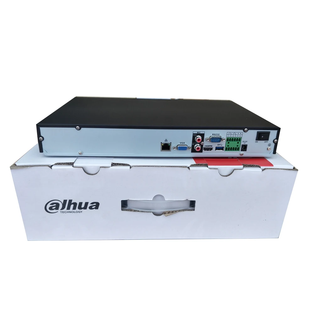 Видеорегистратор Dahua NVR 4K H.265 H.264 NVR5216-4KS2 16ch NVR5232-4KS2 32CH для IP-камеры с разрешением до