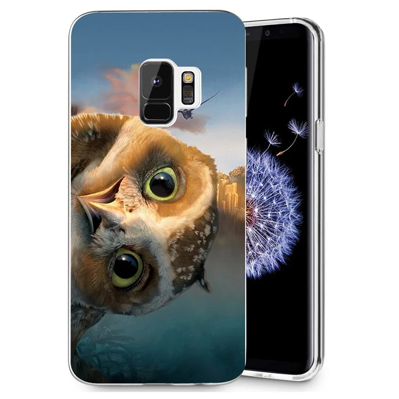 Phone Case For Samsung Galaxy S3 S9 S9Plus S8 Plus S7 edge Note 8 Soft Silicone TPU Ultra Thin Cute Cat Painted Back Cover E069 | Мобильные