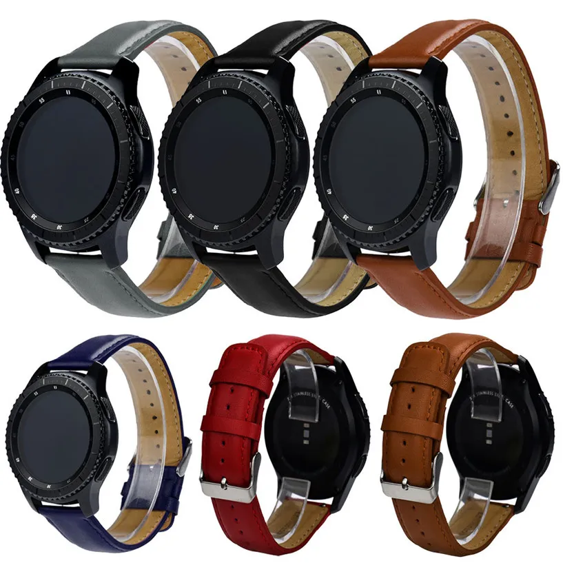 Горячая продажа сказочные Замена кожаный браслет ремешок для Samsung Gear S3 Frontier