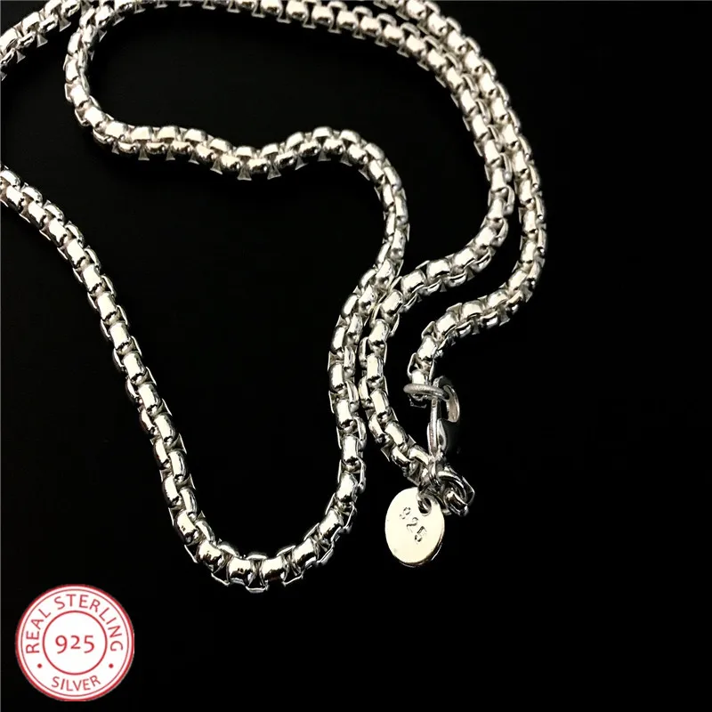 

LJ&OMR 5mm 20" Russian Runway Link Chain wholesale silver plated necklace fashion chain necklace for women men jewelry