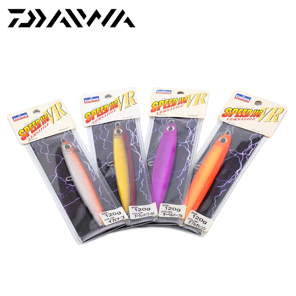1 шт., оригинальная морская ложка Daiwa SAKANA, 120 г, 130 мм, металлическая ложка, искусственная приманка, крючок, лодка, рыболовные приманки, 4 цвета