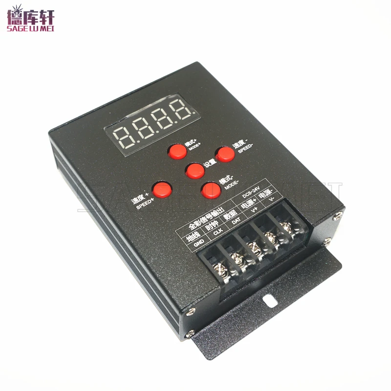 Новый 1 шт. светодиодный мини контроллер WS2811 WS2801 LPD6803 2812b 2813 полноцветный RGB
