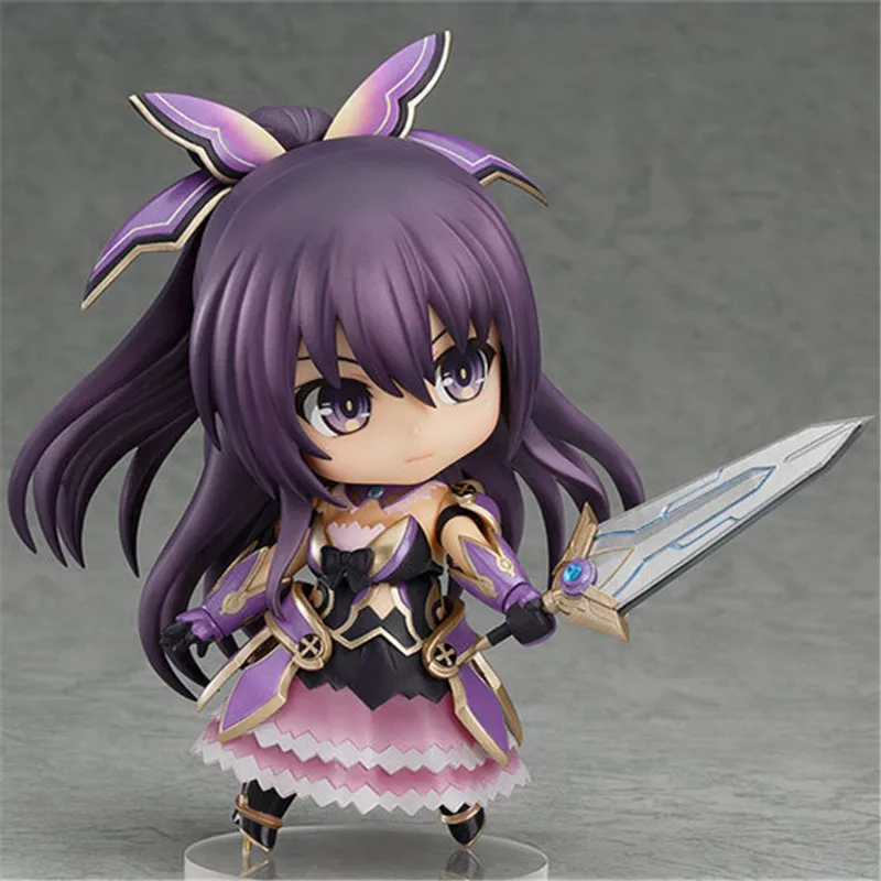 Аниме Рисунок Симпатичные " Nendoroid Дата живой Yatogami tohka ПВХ фигурку Модель Коллекция кукла Детские игрушки#354