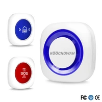 koochuwah wireless sos panic button for emergency elderly sos necklace panic alarm button sound alert for old people disable