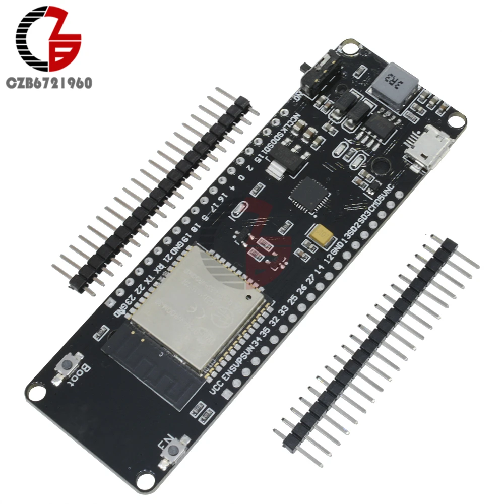 Беспроводная смарт плата WEMOS ESP32 с поддержкой Wi Fi и Bluetooth держателем для