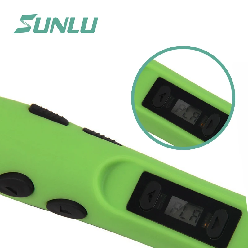 Оригинальная 3d-ручка SUNLU SL-300A PLA PCL ABS-нить 1 75 мм интеллектуальная для детей Dooling со