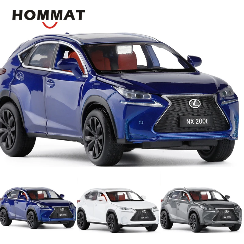 HOMMAT Simulation 1:32 Lexus NX 200T внедорожный внедорожник модель автомобилей Литые литые