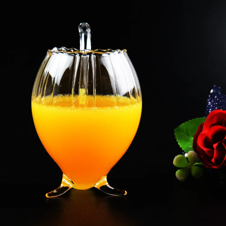 1 шт. новинка лидер продаж винно красная кружка стеклянной чашки со встроенным