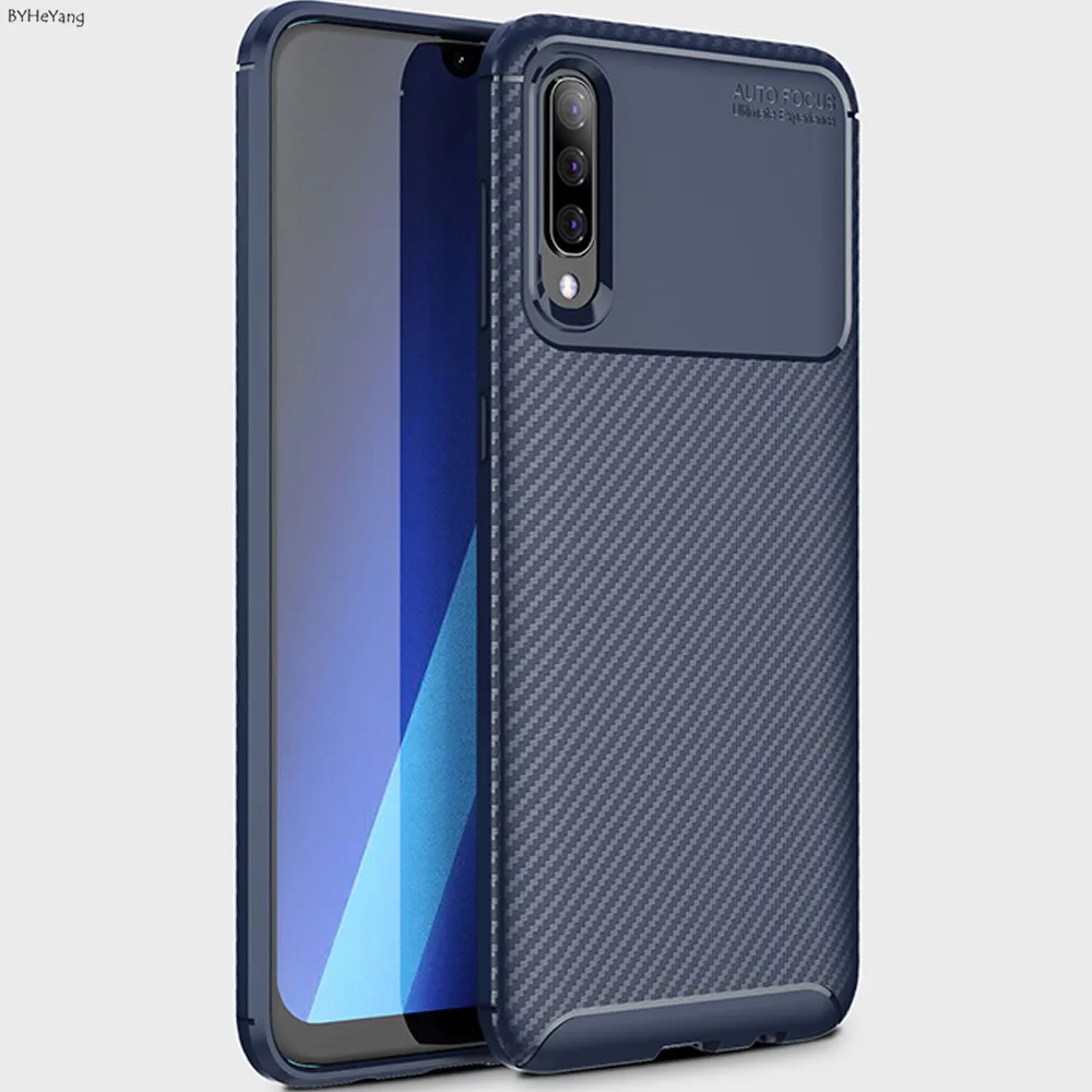 Для Samsung Galaxy A50 чехол a50 6 4 &quotСиликоновый прочный бронированный мягкий для A 50 A505