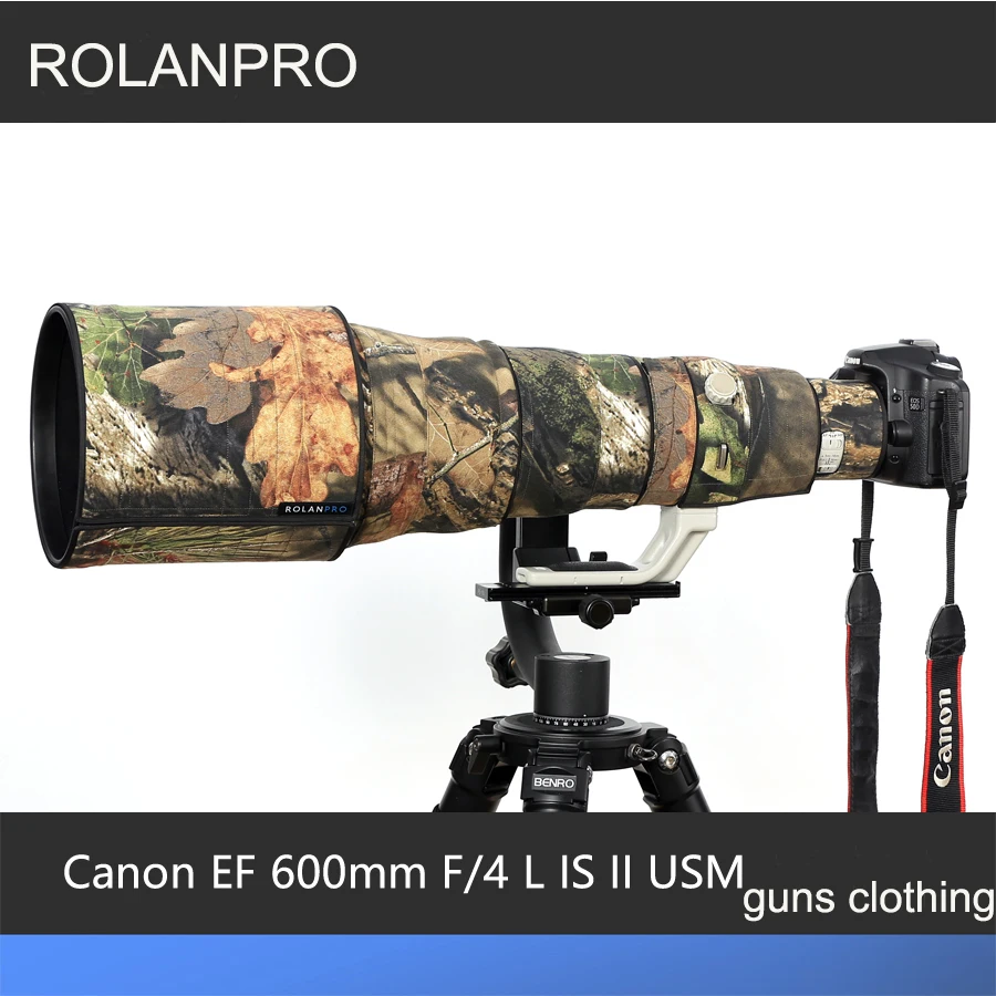 

Чехол Камуфляжный для объектива камеры Canon EF 600 мм F/4 L IS II USM