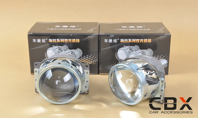 3 дюйма Koito Q5 HID Биксеноновая линза для проектора + ксеноновая лампа 4300K 6000K