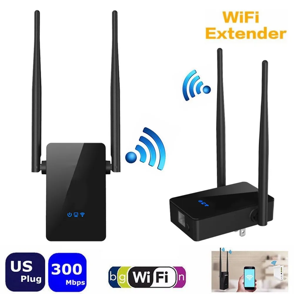 Мини беспроводной ретранслятор 300 м Wi Fi усилитель сетевой маршрутизатор WiFi расширитель диапазона сигнала ЕС