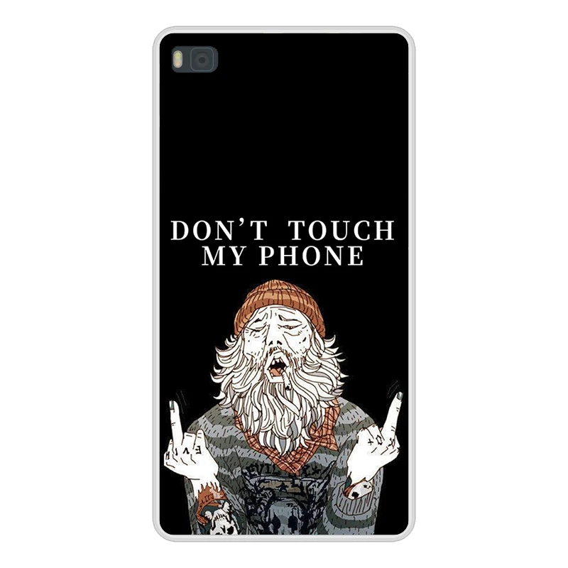 Чехол для Huawei P8 мягкий силиконовый чехол из ТПУ с крутым рисунком телефона P 8 GRA L09
