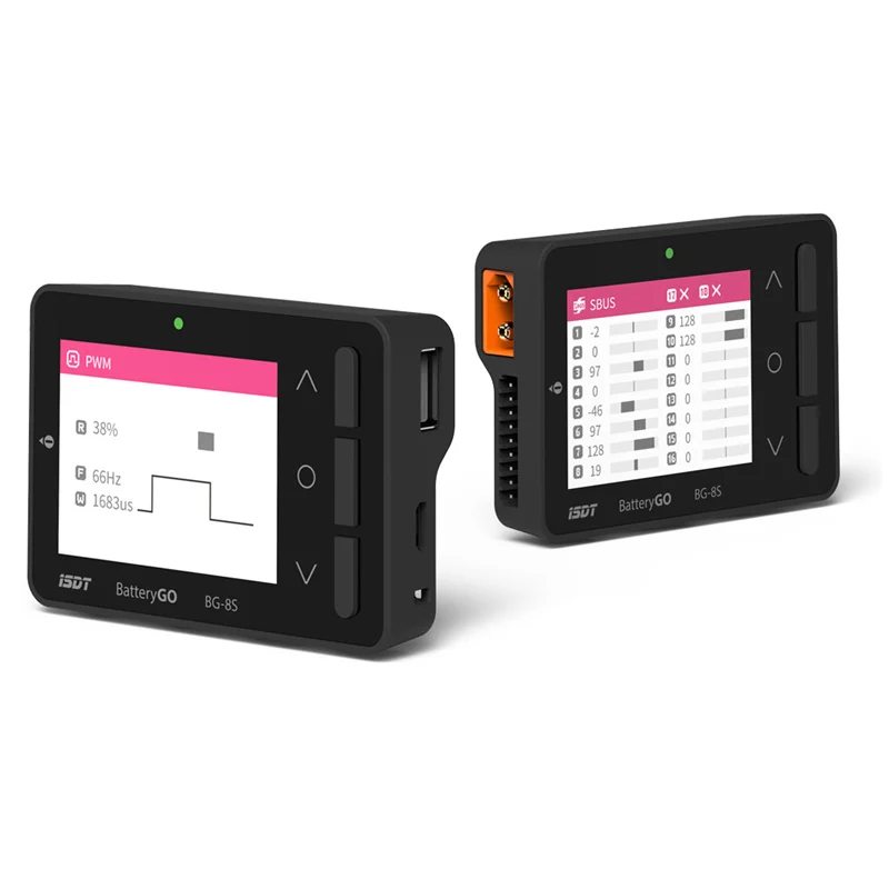 FATJAY ISDT BG-8S Smart Battery Checker Balancer приемник тестер сигнала функция быстрой зарядки |