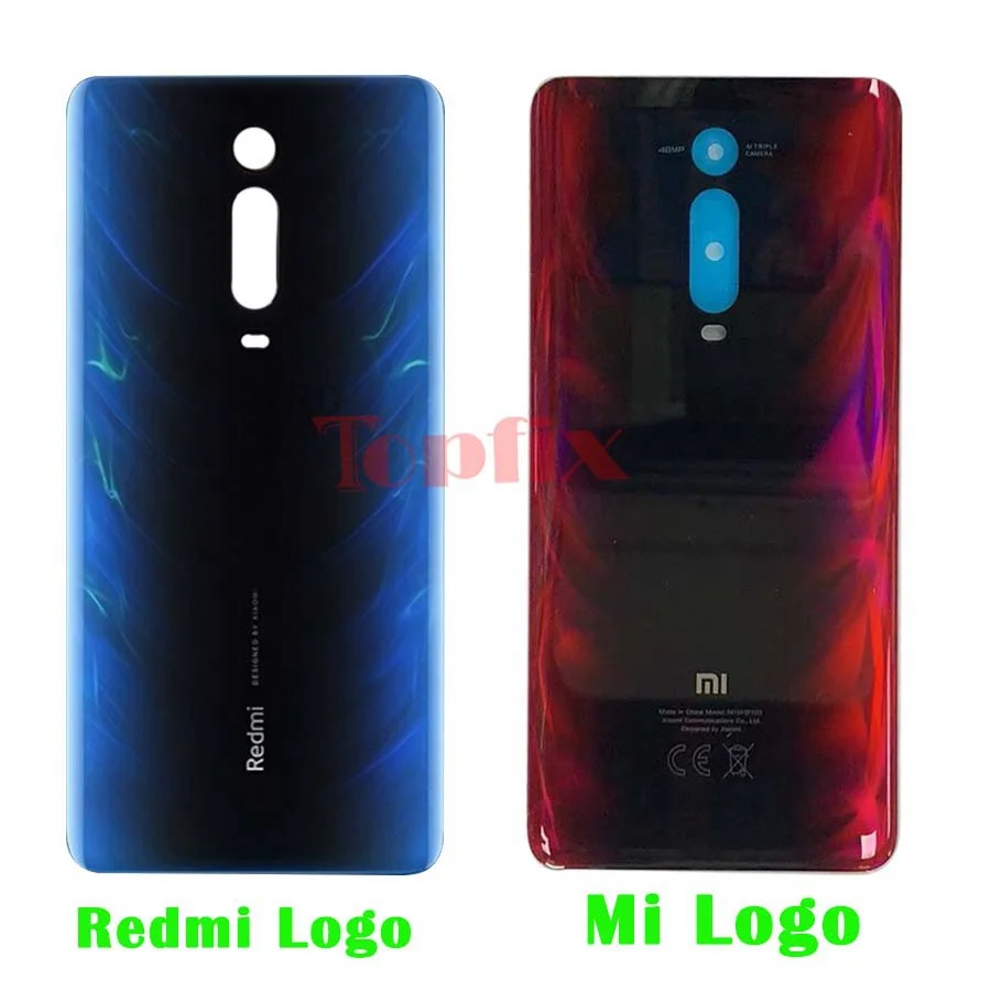 Чехол для батареи Red mi K20 Pro, Задняя стеклянная панель, чехол для задней двери для Xiaomi mi 9T Pro, чехол для батареи, задняя крышка с линзой