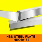 HSS стальная пластина HRC60 для HRC62, резьба, токарный станок, бит, Высокоскоростная сталь, прямоугольная штанга, лист с ЧПУ, длина резки 200 мм, размер