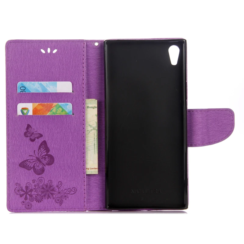 Leather Cover For Sony Xperia XA1 Flip Wallet Bumper Case G3116 G3112 G3121 G3123 G3125 Card Slot Phone Bag XperiaXA1 Cases | Мобильные