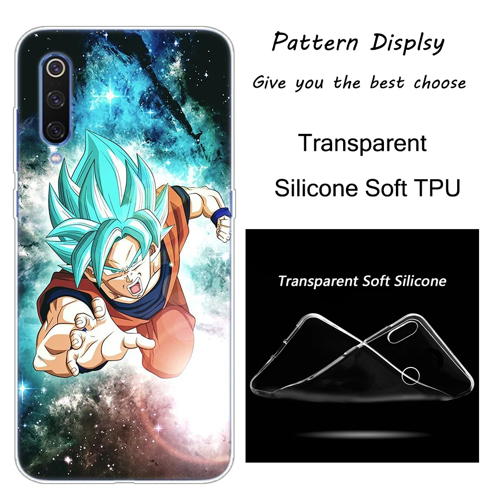 Dragon Ball Z Goku Ultra чехол для Xiaomi Pocophone F1 9T 9 9SE 8 A2 Lite A1 A2 Mix3 Redmi K20 7A Note 4 4X5 6 7 Pro S2