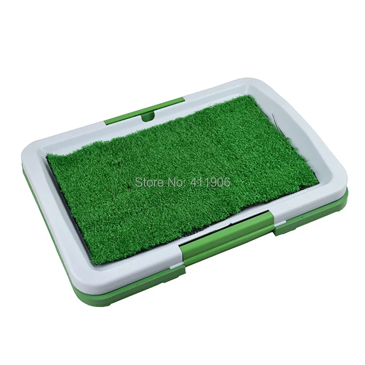 

New Pet Dog Grass Patch Toilet Puppy Potty Trainer Indoor Training Tray Pet Toilets Three Layers