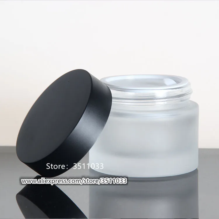 10 шт. матовый стеклянный флакон с насосом для лосьона 30 г 50 г|Многоразовые