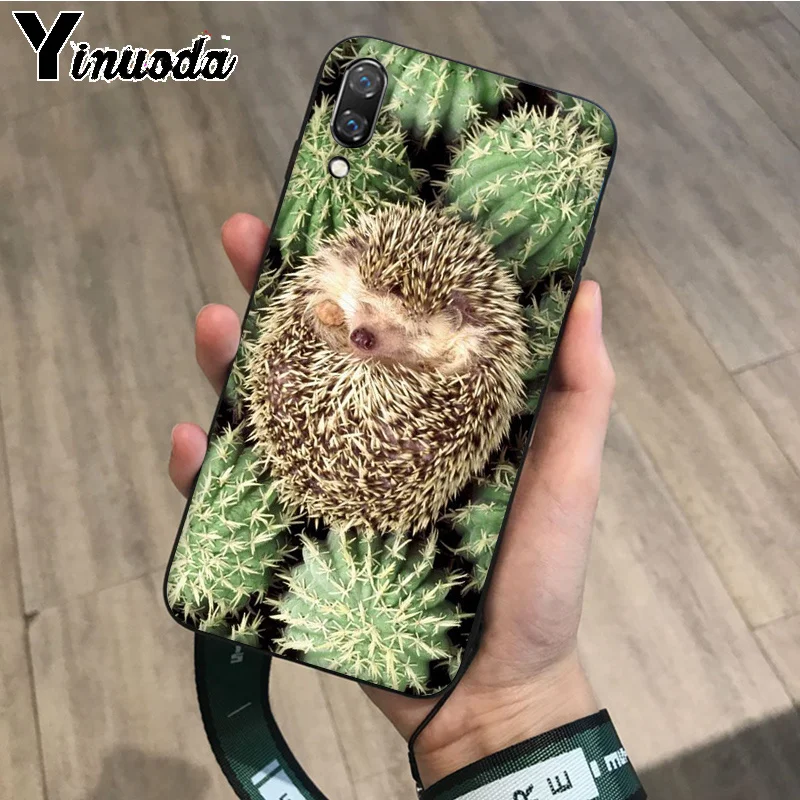 Yinuoda животные Ежик ТПУ Мягкие аксессуары для телефонов чехол для телефона для huawei P10 plus 20 pro P20 lite mate9 10 lite honor 10 View 10