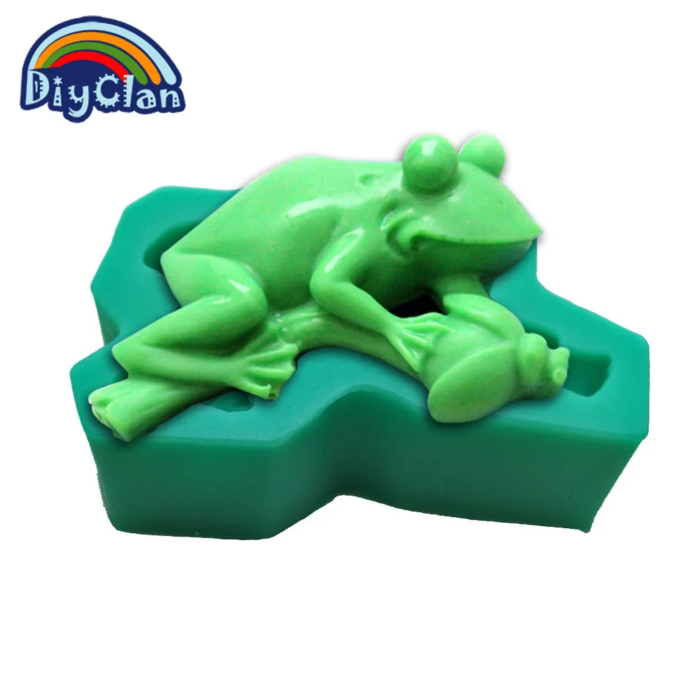 Форма для торта в виде лягушки 3 вида силиконовые инструменты выпечки формы