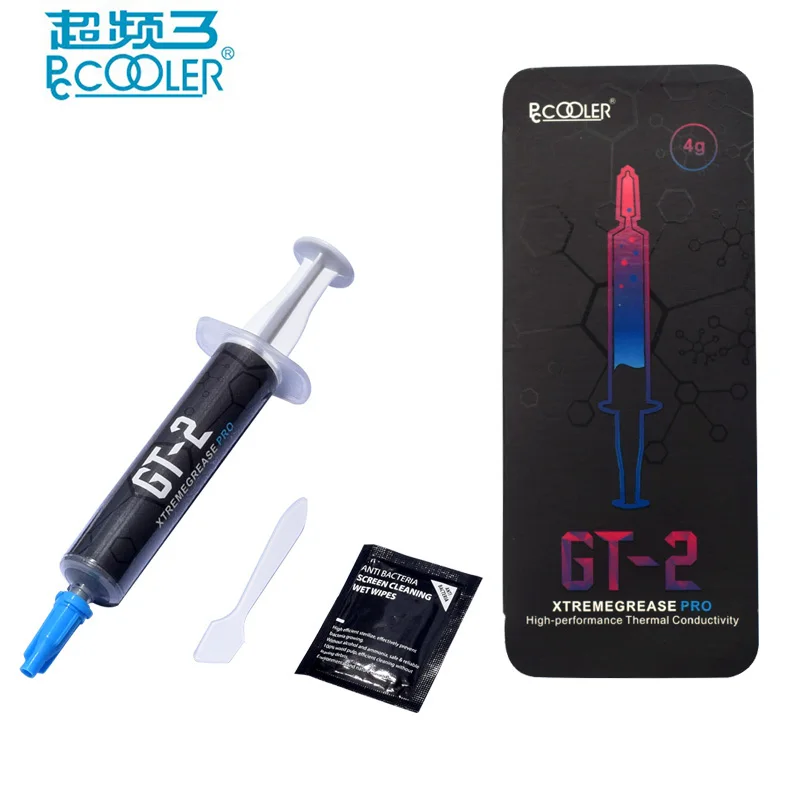 PcCooler GT-2 4g 8g Термопаста 9,8 Вт/М. К термопаста Для процессора теплоотвода процессор VGA кулер GPU радиатор водяного охлаждения