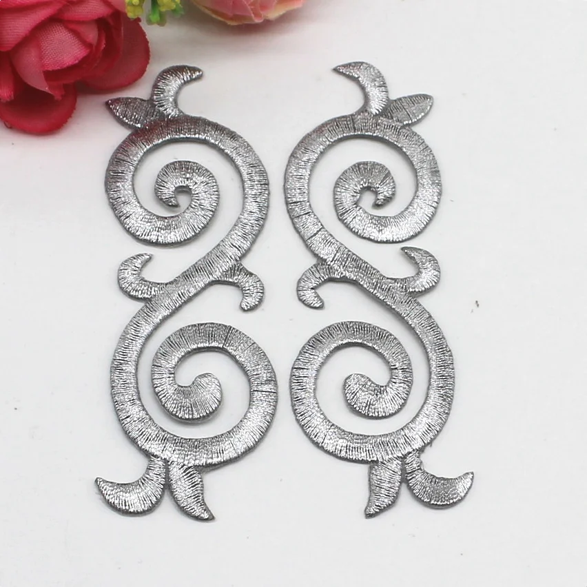 5 пар/партия Кружевная аппликация 9 х3 см|lace applique|iron on laceapplique lace |