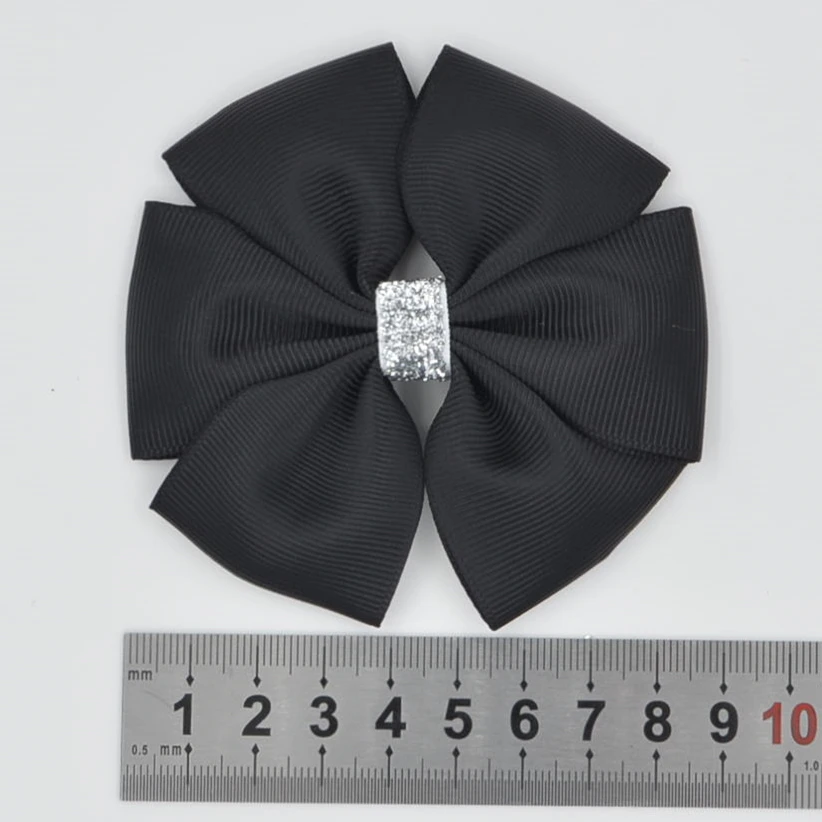 

Handmade Ribbon barrettes Clips Boutique girl women Hair Bows With Clip Hairpins For Kids Girl Hair