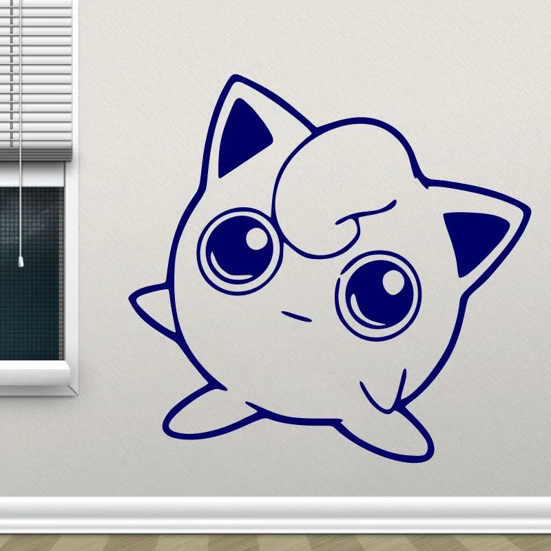 DCTAL Jigglypuff Pokemon Виниловая аппликация наклейка на окно автомобиля Go Game | Дом и сад