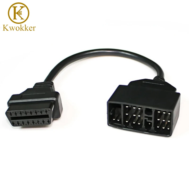 Кабель переходник KWOKKER OBD для Toyota диагностический кабель с 22 на 16 контактов мама 2