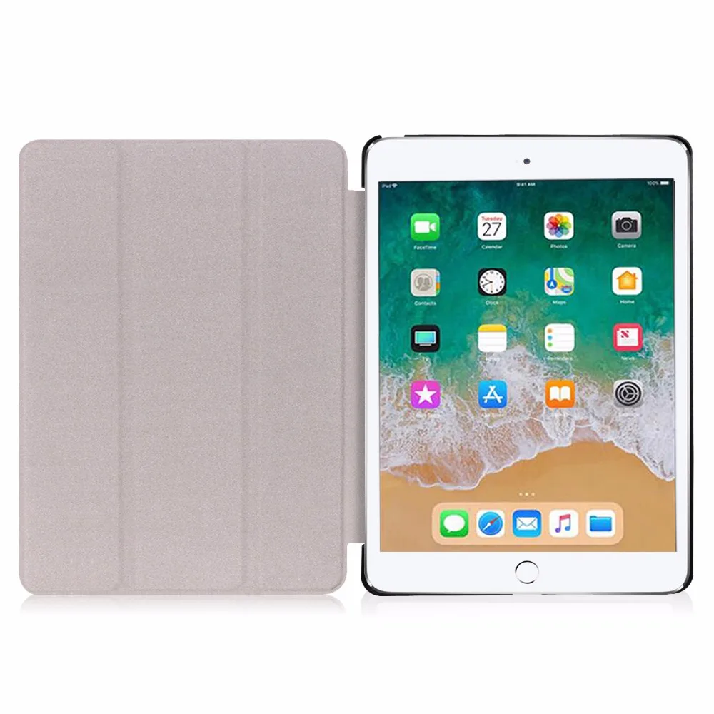 Умный кожаный чехол с магнитной застежкой для Apple нового iPad 9 7 2017 2018 5 го 6