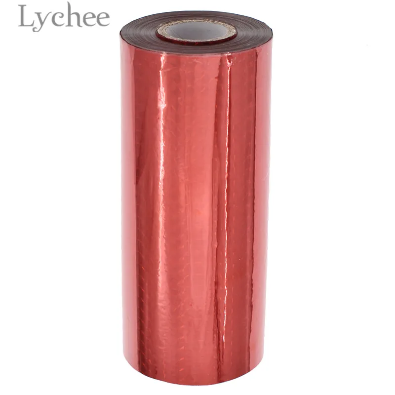 Lychee 16 см Широкий многоцветный горячего тиснения фольги бумага тисненая Лазерная