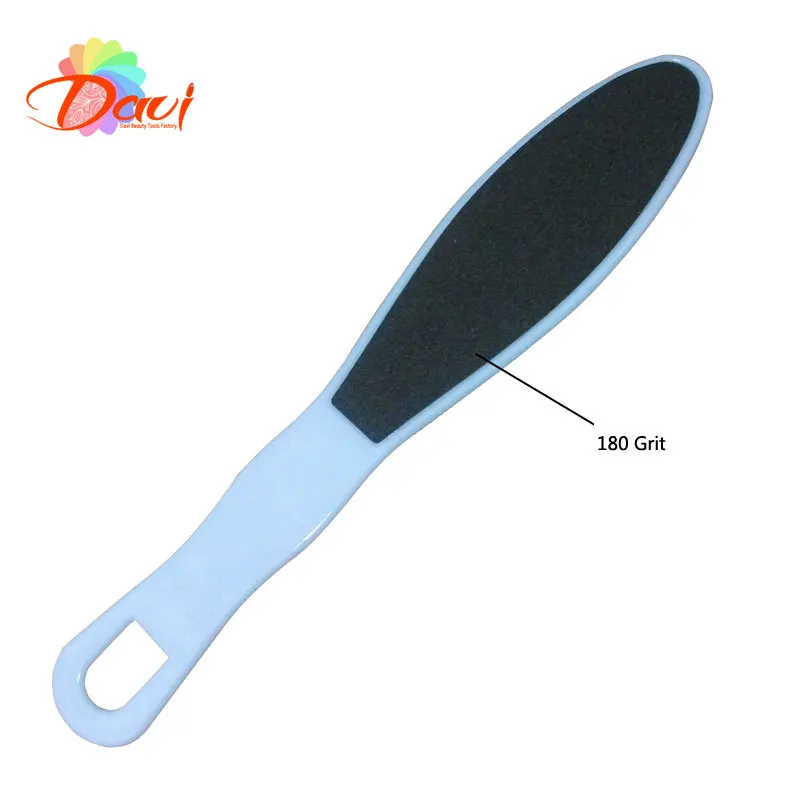 10 шт./лот белая пластиковая пилка для пяток Педикюр Уход за ногами рашпили наборы
