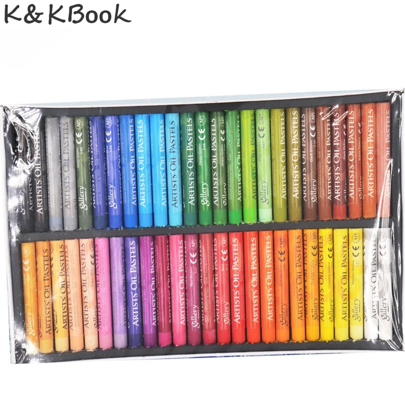 K & KBOOK 50 шт./компл. Масло Набор пастельных красок студенческие канцелярские