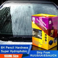 100ml anti rain liquid car glass water repellent spray super hydrophobic ceramic nano coating waterproof car windshield cleaning