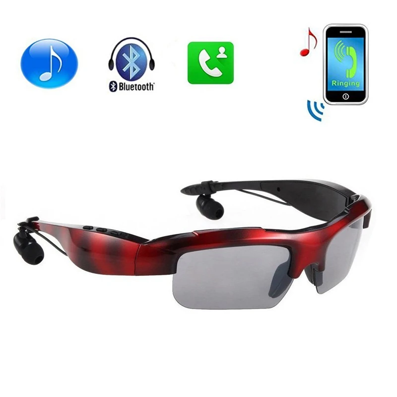 Универсальный стерео музыкальные солнцезащитные очки для женщин Bluetooth
