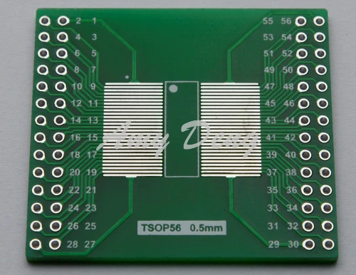 20 шт./лот TSOP56 TSOP48 DIP56 адаптер пластина AM29 серии чип 0 5 мм 65|chip|chip platechip adapter |