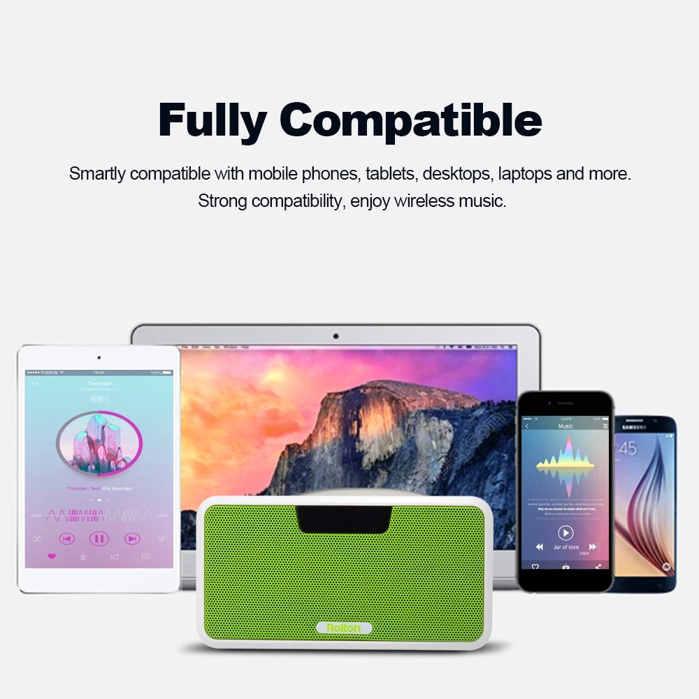 Внешний аккумулятор FM радио Rolton E300 Bluetooth динамик Портативный Hi Fi стерео