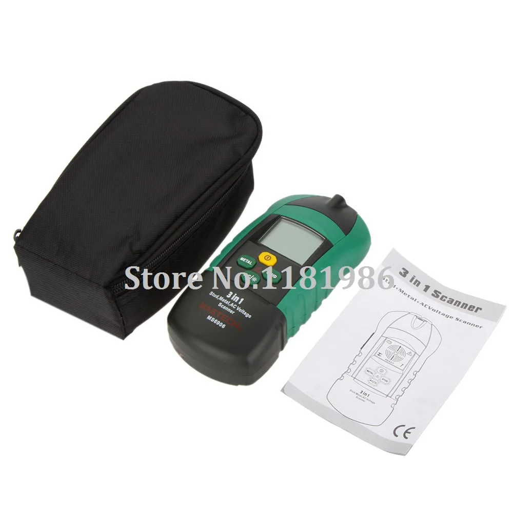 Многофункциональный металлоискатель MASTECH MS6906 3 в 1 сканер напряжения переменного