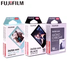 Монохромная пленка Fujifilm Instax Mini8, монохромная + черная рамка + небесно-голубая пленка, фото для Mini 7, 8, 9, 25, 70, 90, фотопленка, SP-1