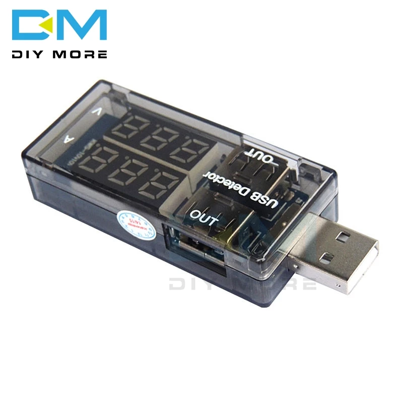 USB детектор цифровой вольтметр Амперметр измеритель тока напряжения зарядное