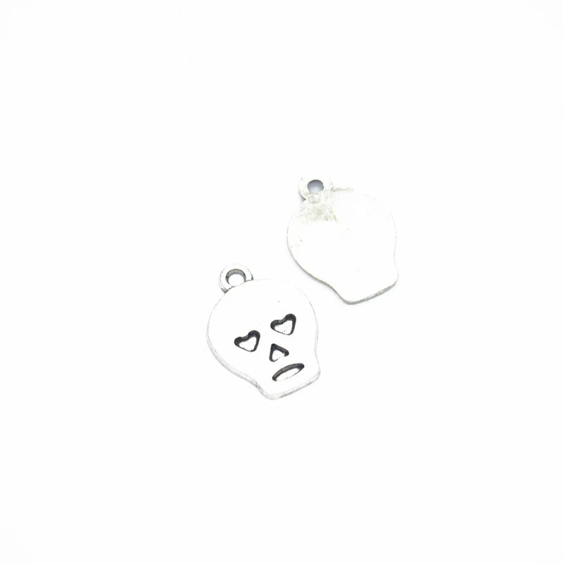 

110pcs Skull Charms DIY Jewelry Making Pendant Fit Bracelets Necklaces Earrings Handmade Crafts