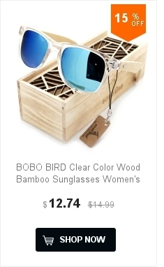BOBO BIRD C28 повседневные бамбуковые деревянные часы для мужчин и женщин бирюзовые синие кварцевые аналоговые часы с подарочной коробкой
