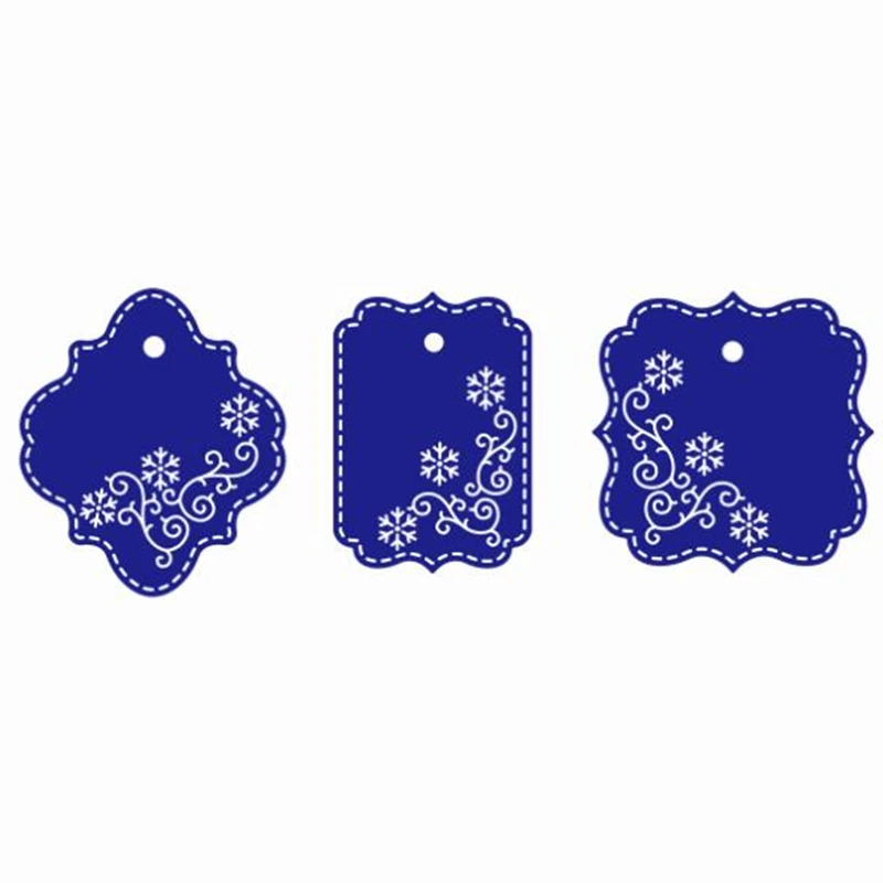 

YLCD1606 Tags Metal Cutting Dies For Scrapbooking Stencils DIY Album Cards Decoration Embossing Folder Die Cuts Template Tools