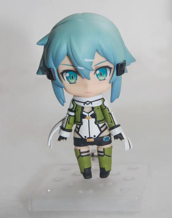 Новый Nendoroid 452 # игра Аниме Sword Art Online II 2 Sinon Asada Shino Cute 4 &quotфигурка|action figure|art onlinegames anime