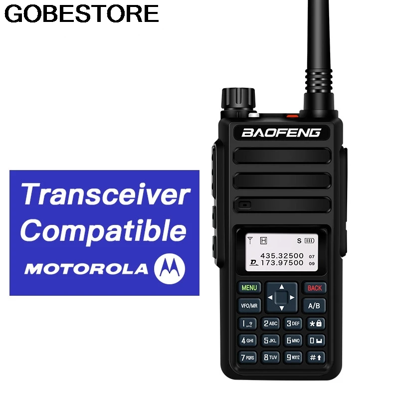Baofeng DM 1801 двухдиапазонный двойной слот DMR цифровой/аналоговый 2Way радио 136 174/400 470
