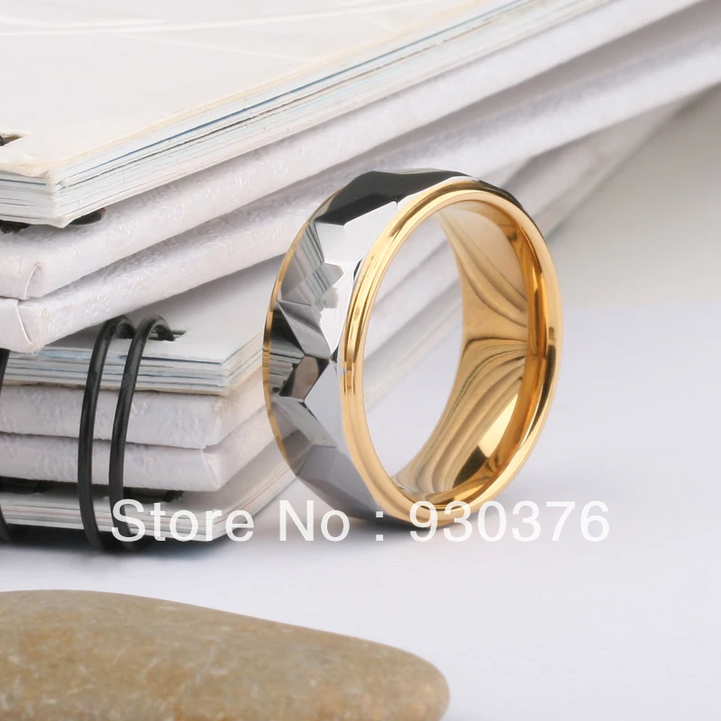 Бесплатная доставка шириной 8 мм вольфрамовые ювелирные изделия свадебные ленты