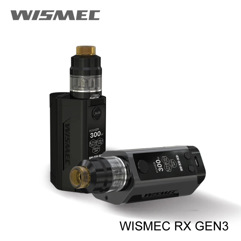 Оригинальный оформление Wismec Reuleaux RX GEN3 мод Большой Мощность электронная сигарета